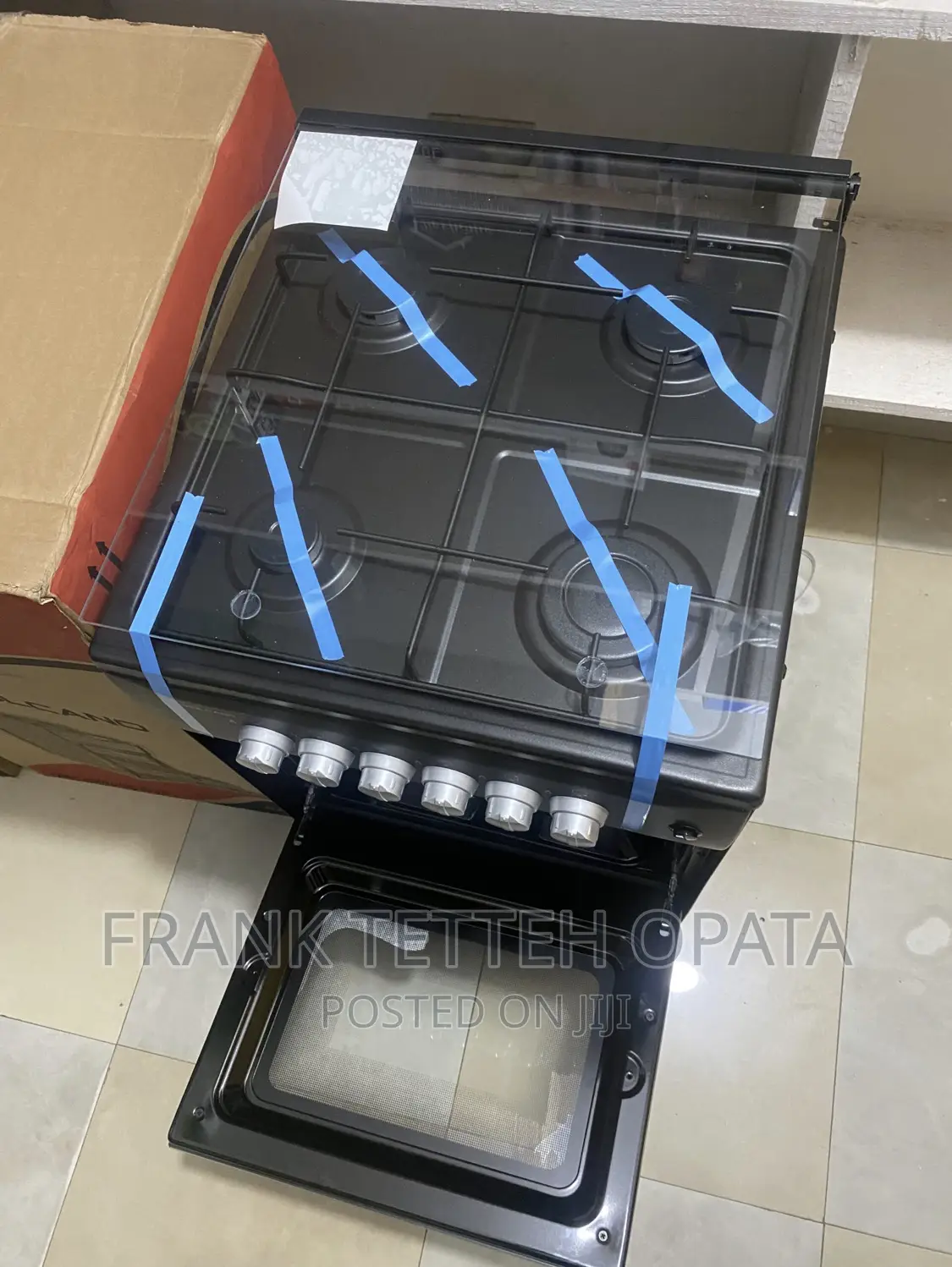 Volcano 4 Burner Stove 50x50 Oven Grill