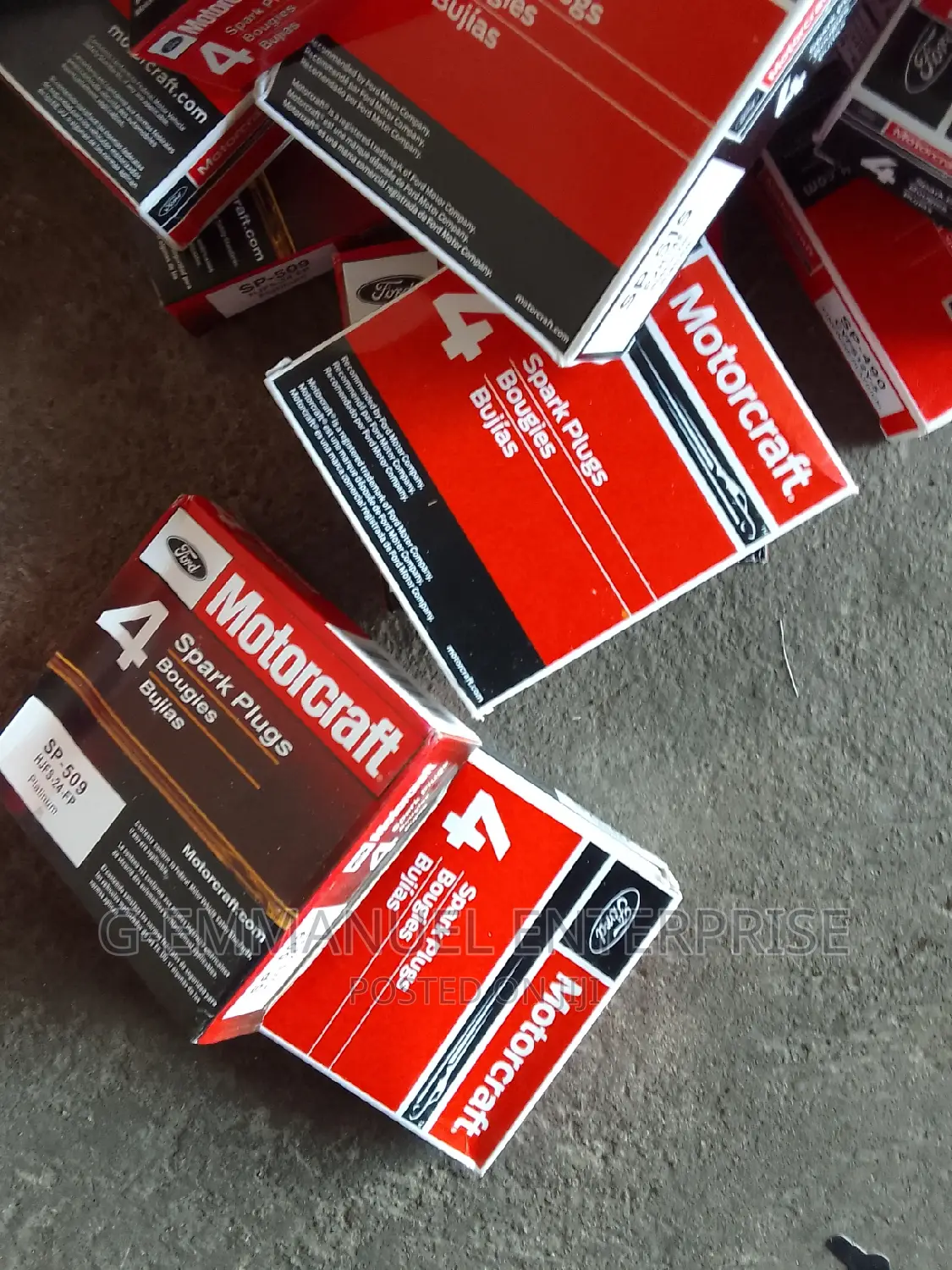 Ford Escape 2018-19 Original Motorcraft Plugs. Original