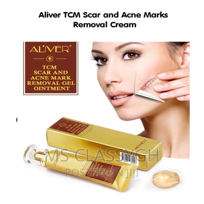 Aliver Acne Scar Removal Cream Scar Gel Skin Repair Face Cre