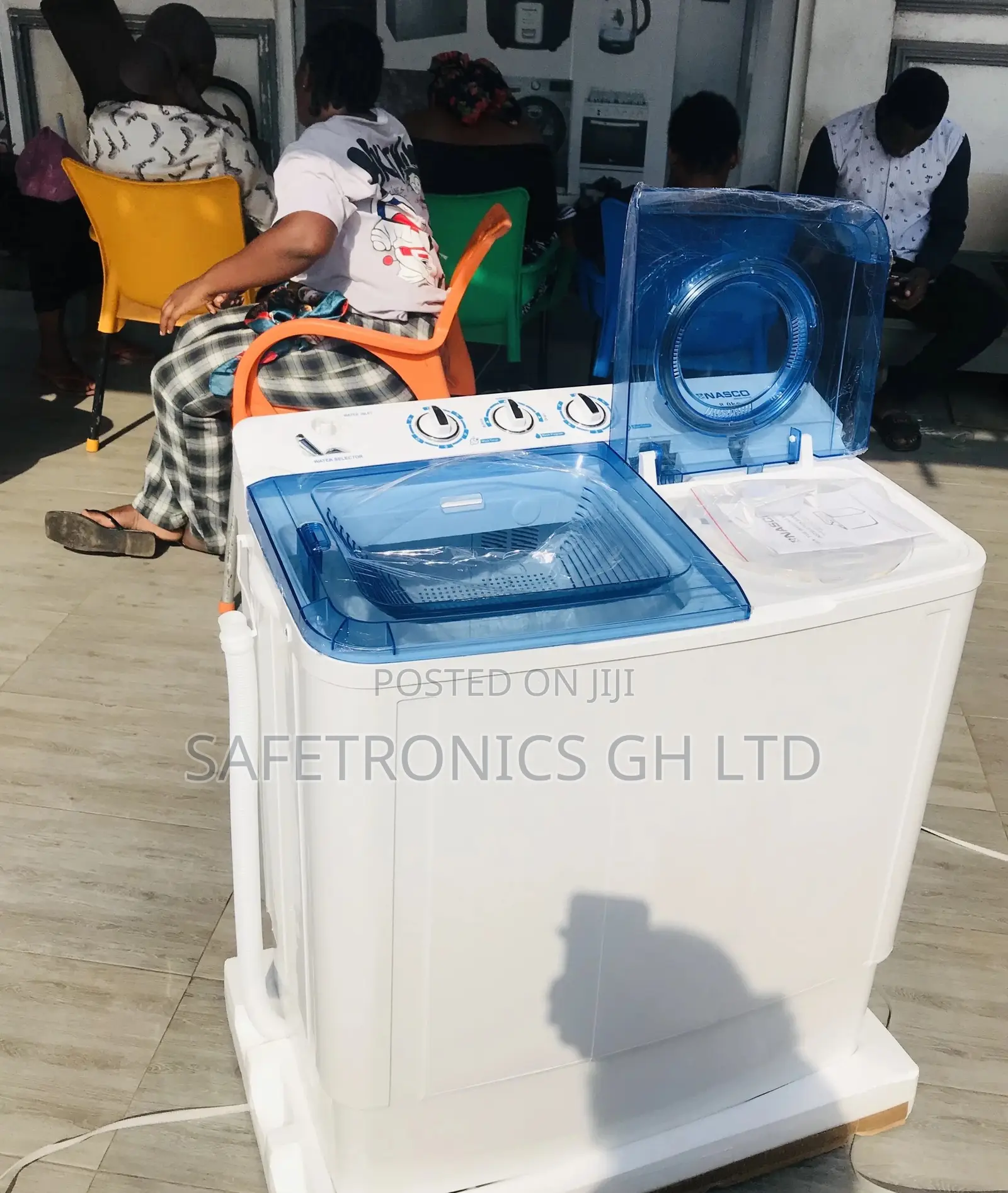 Topload 8kg Washingmachine Semiautomatic Lasting Nasco