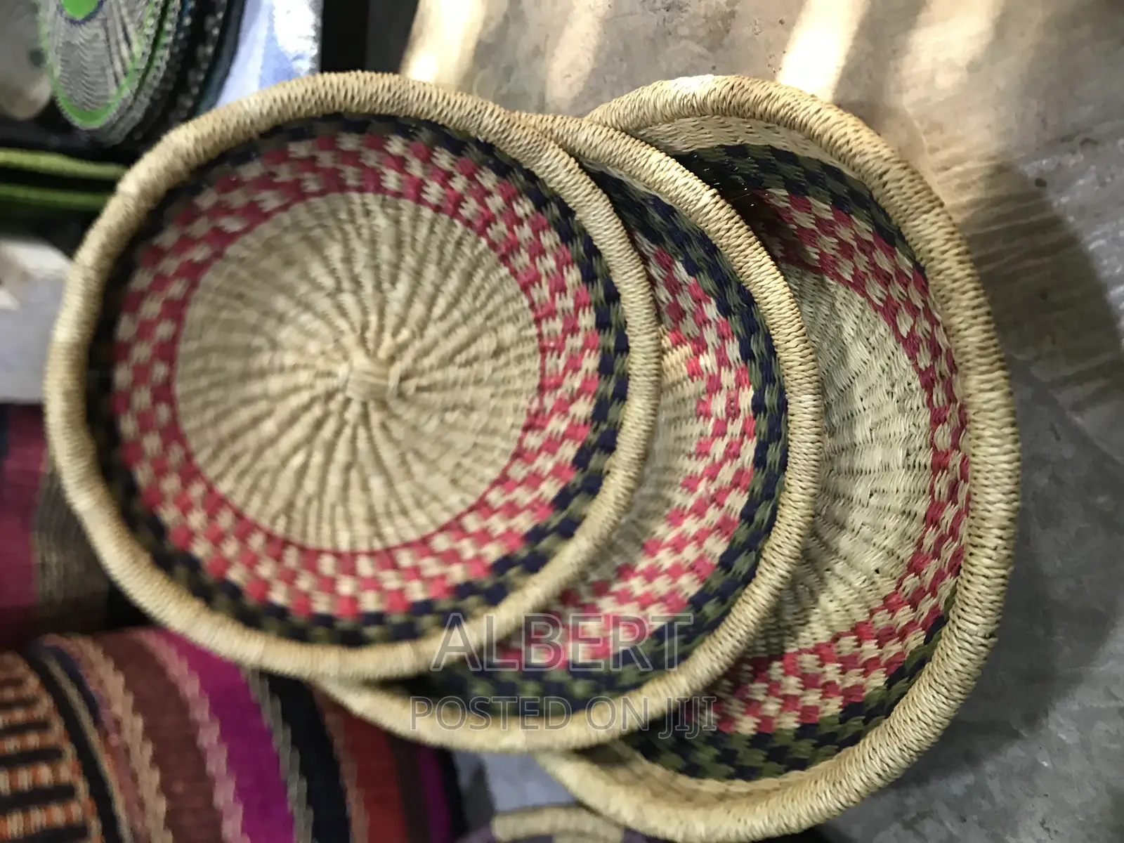 Placemat / Wall Decor / Fruit Basket (Straw Woven)
