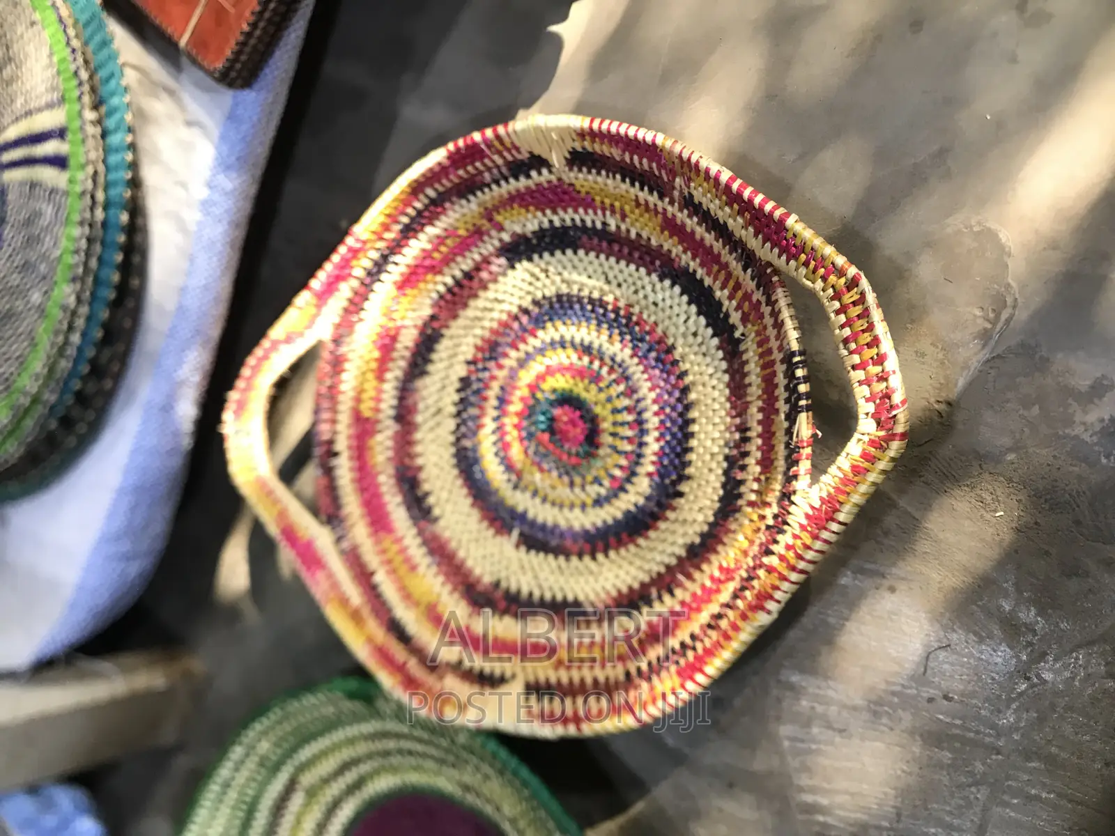 Placemat / Wall Decor / Fruit Basket (Straw Woven)