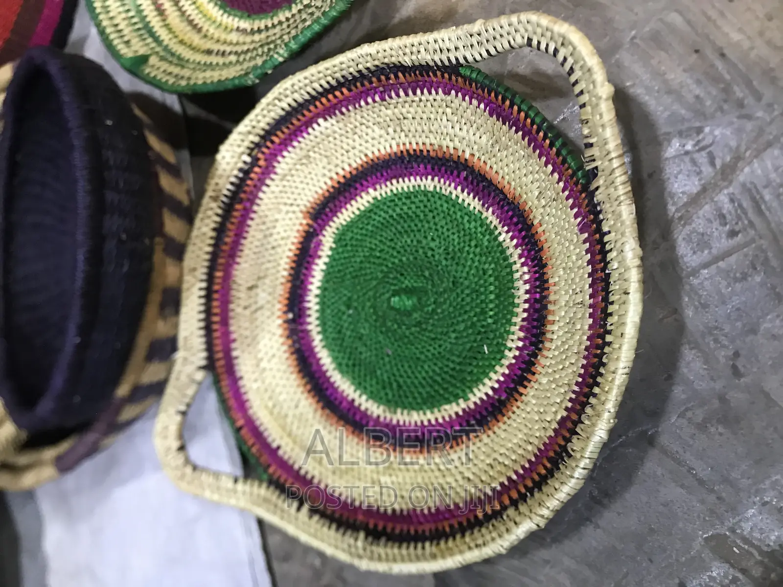 Placemat / Wall Decor / Fruit Basket (Straw Woven)