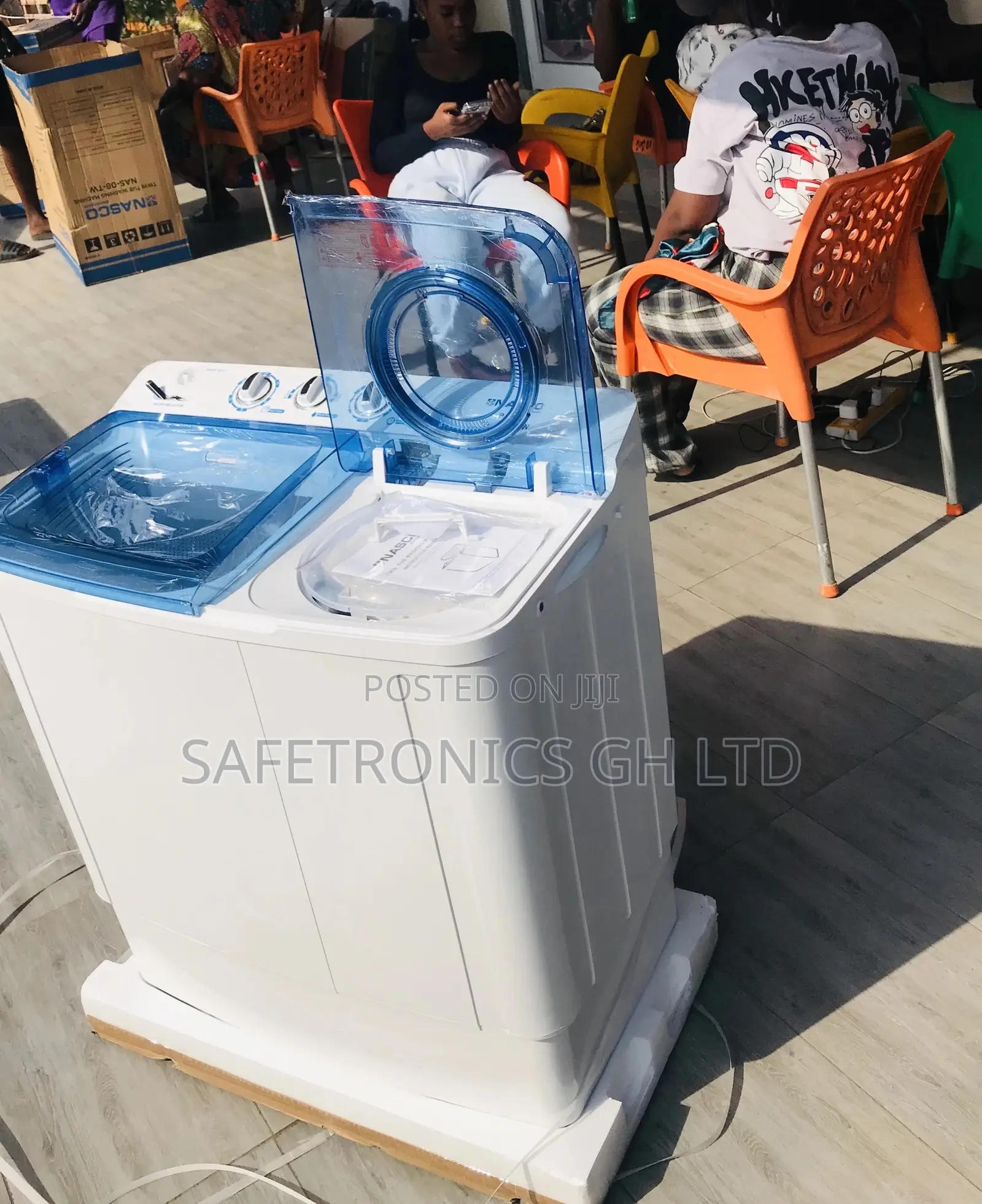 8kg Washingmachine Topload Semiautomatic Nasco Lasting