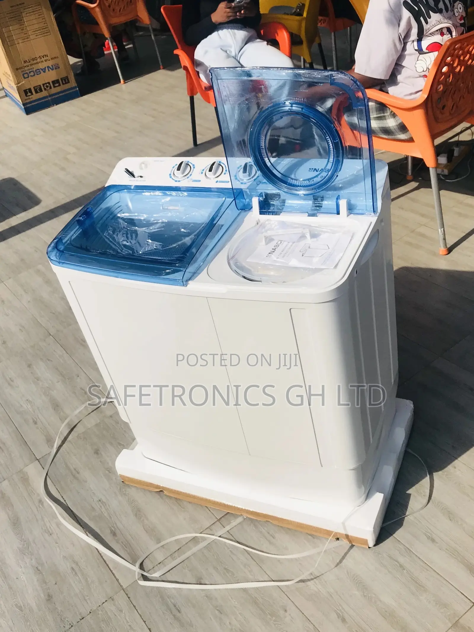 Topload Nasco Lasting 8kg Washingmachine Semiautomatic
