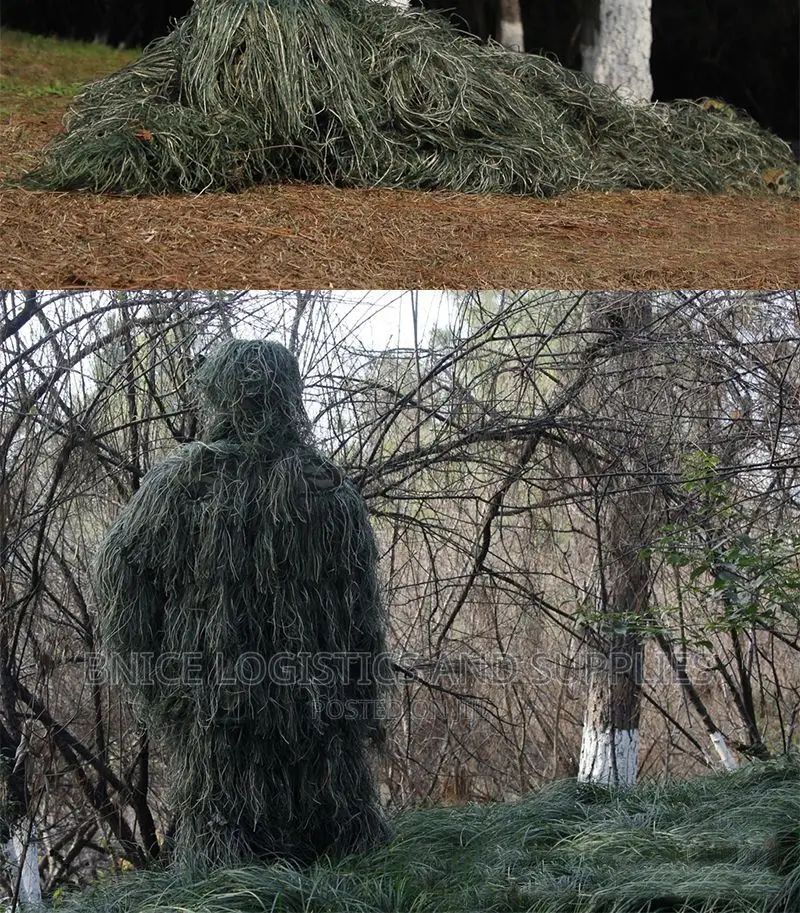 Bushman Costume / Bush Camouflage / Prank Costume for Adults
