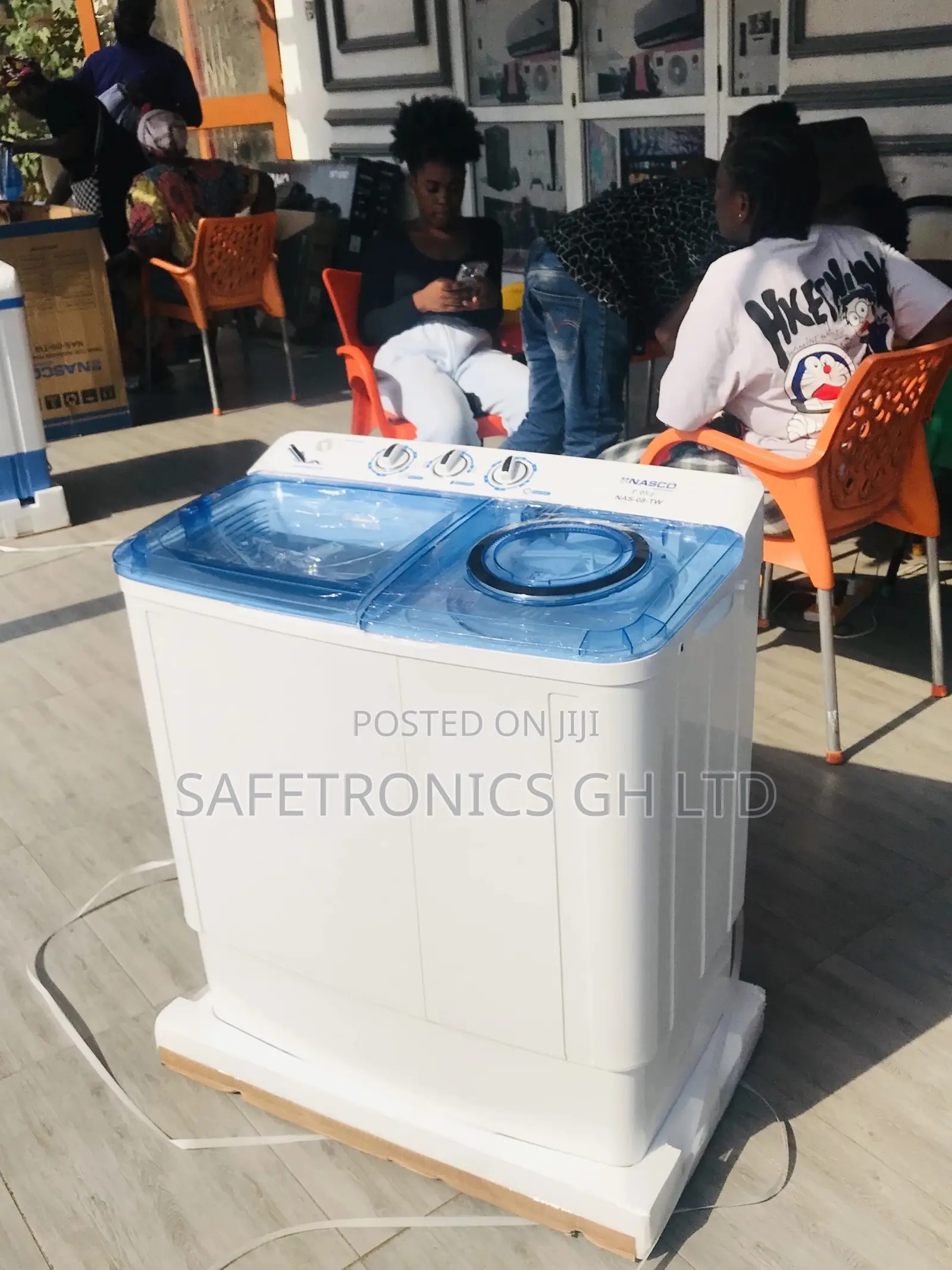 Authentic Nasco Washingmachine 8kg Semiautomatic Topload