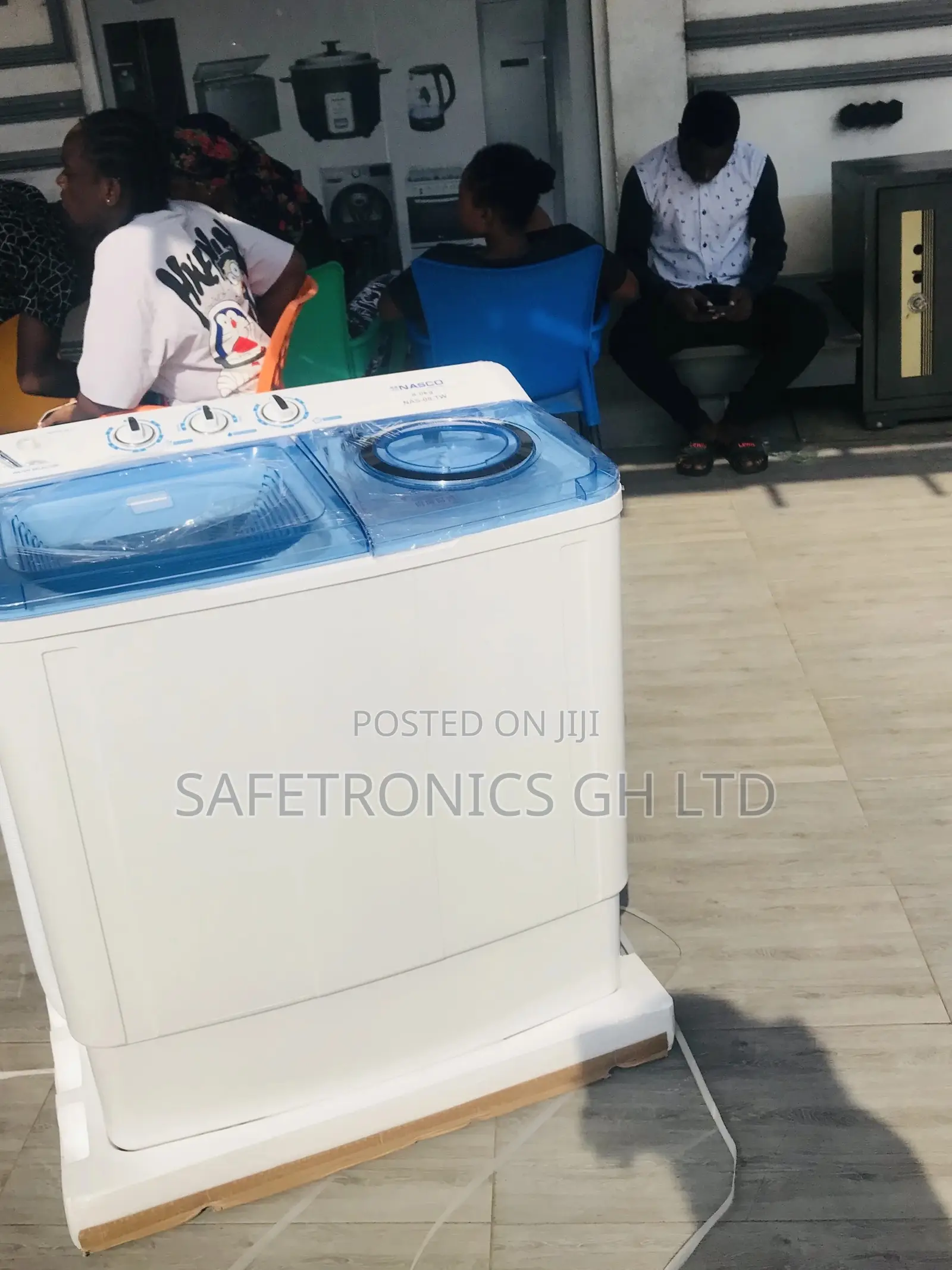 Original Nasco Topload Washingmachine Semiautomatic 8kg
