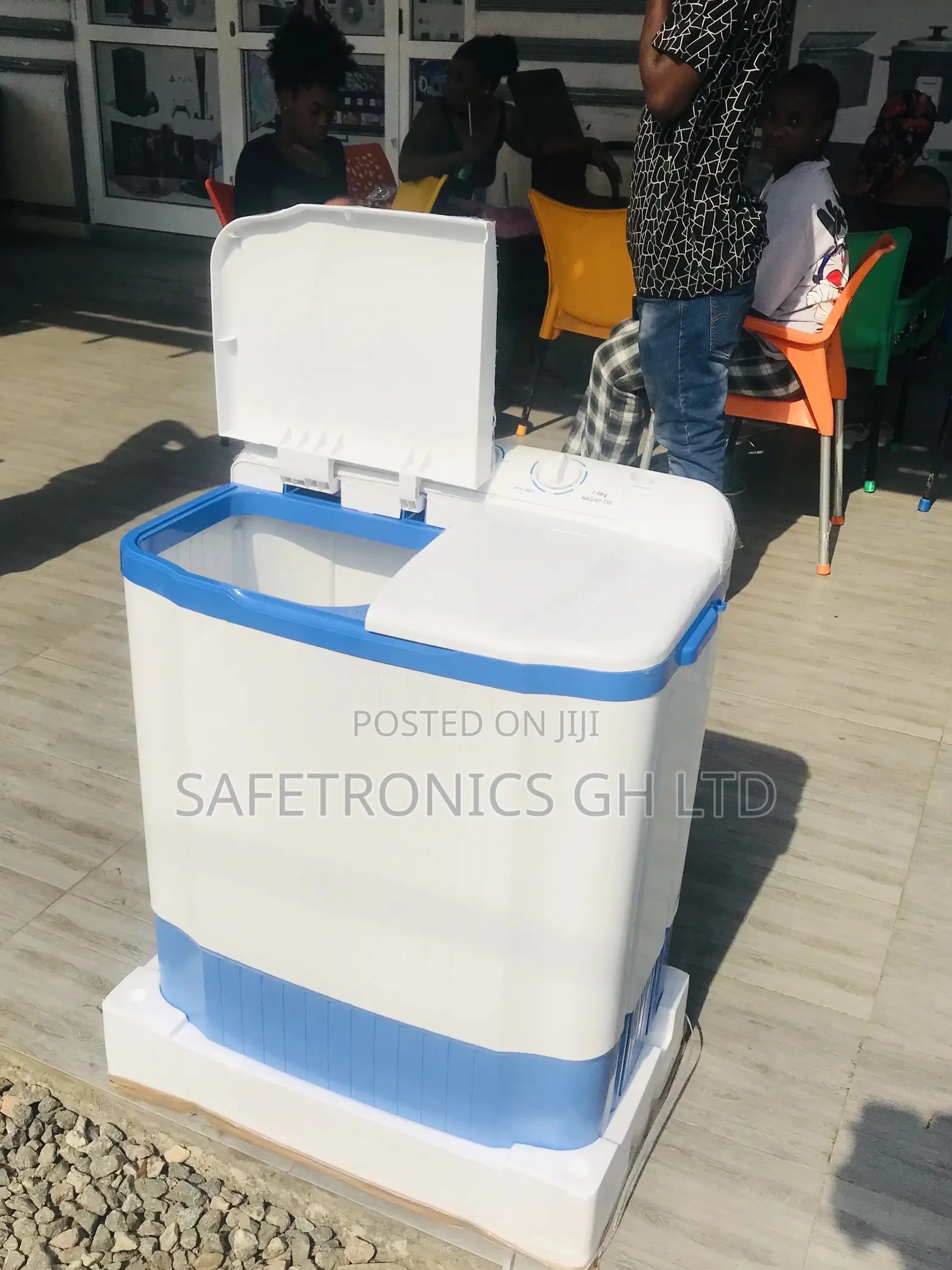 Original Nasco 7kg Semiautomatic Topload Washingmachine