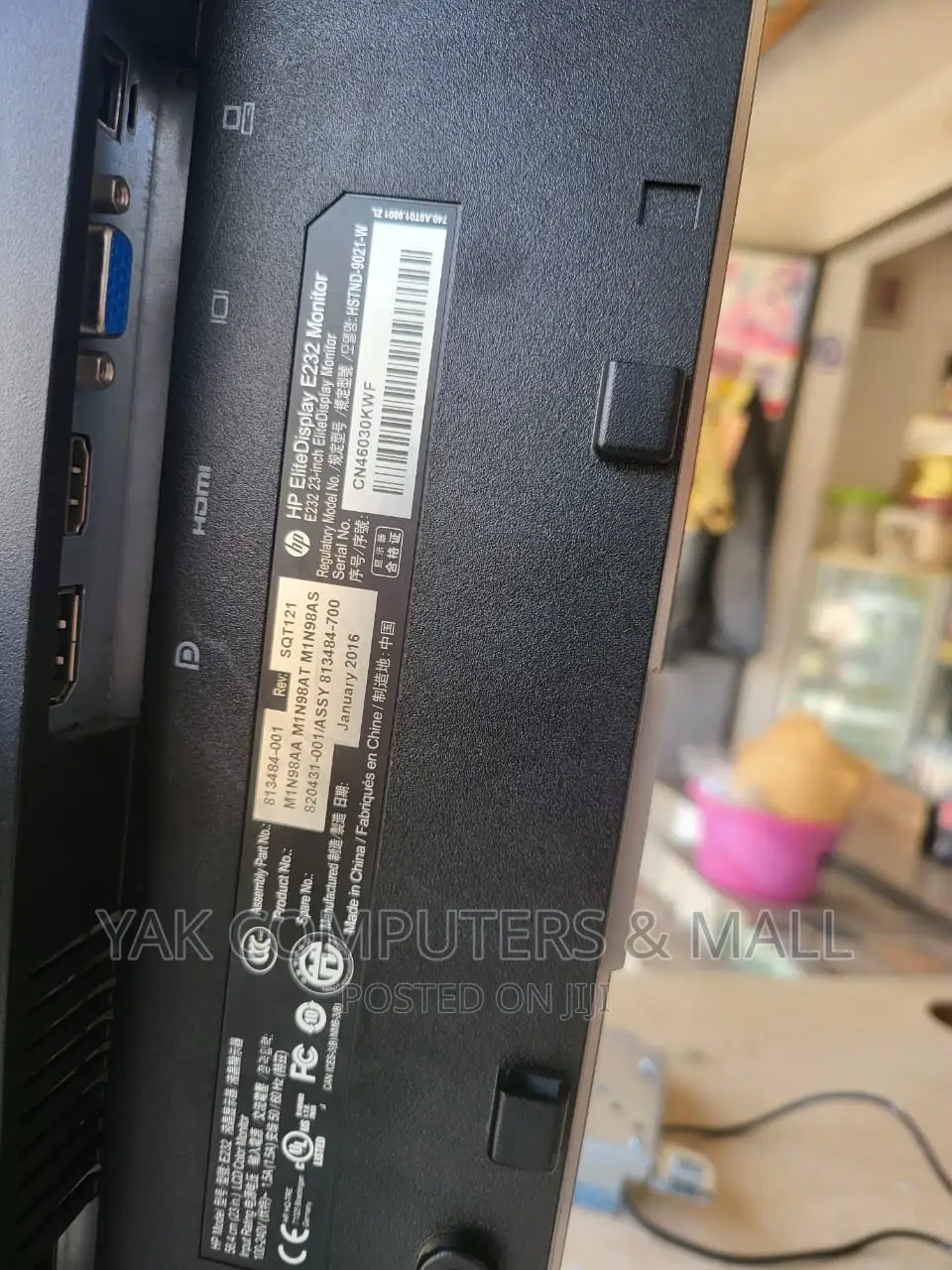 23 Inch Hp Elitedisplay Ips Monitor With Hdmi Dp Vga Port