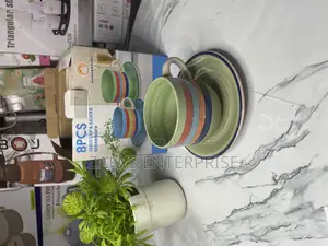 8pcs Tea Mug Saucer Set
