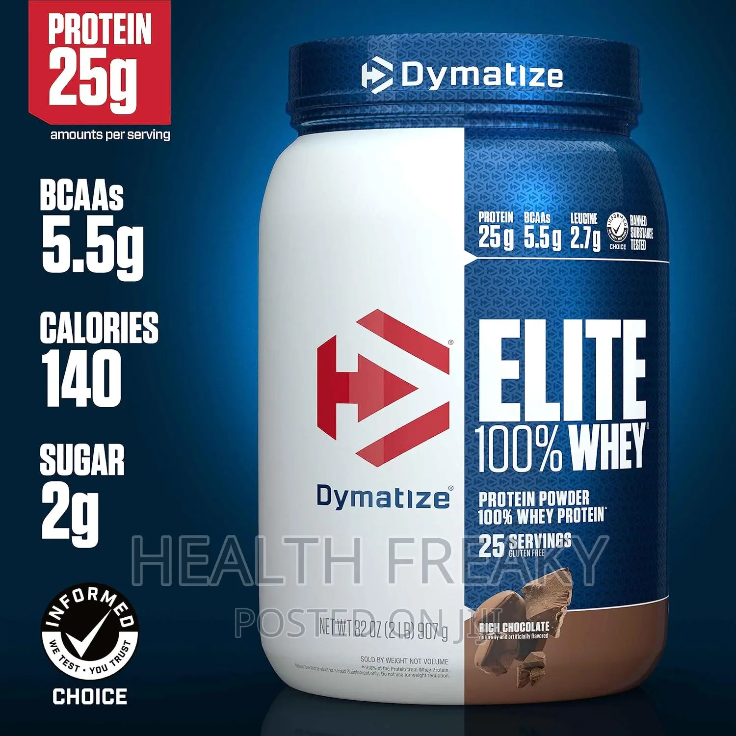 Whey Protein Dymatize Elite 100% Whey Muscle Builder 2lb