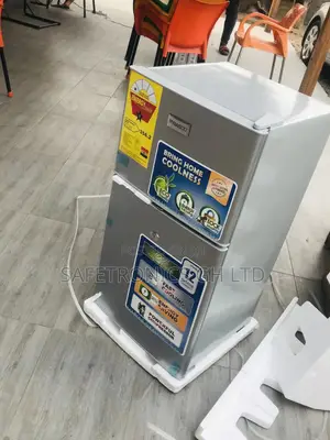 Gray Topfreezer Doubledoor Nasco Nasf2-120 Fridge