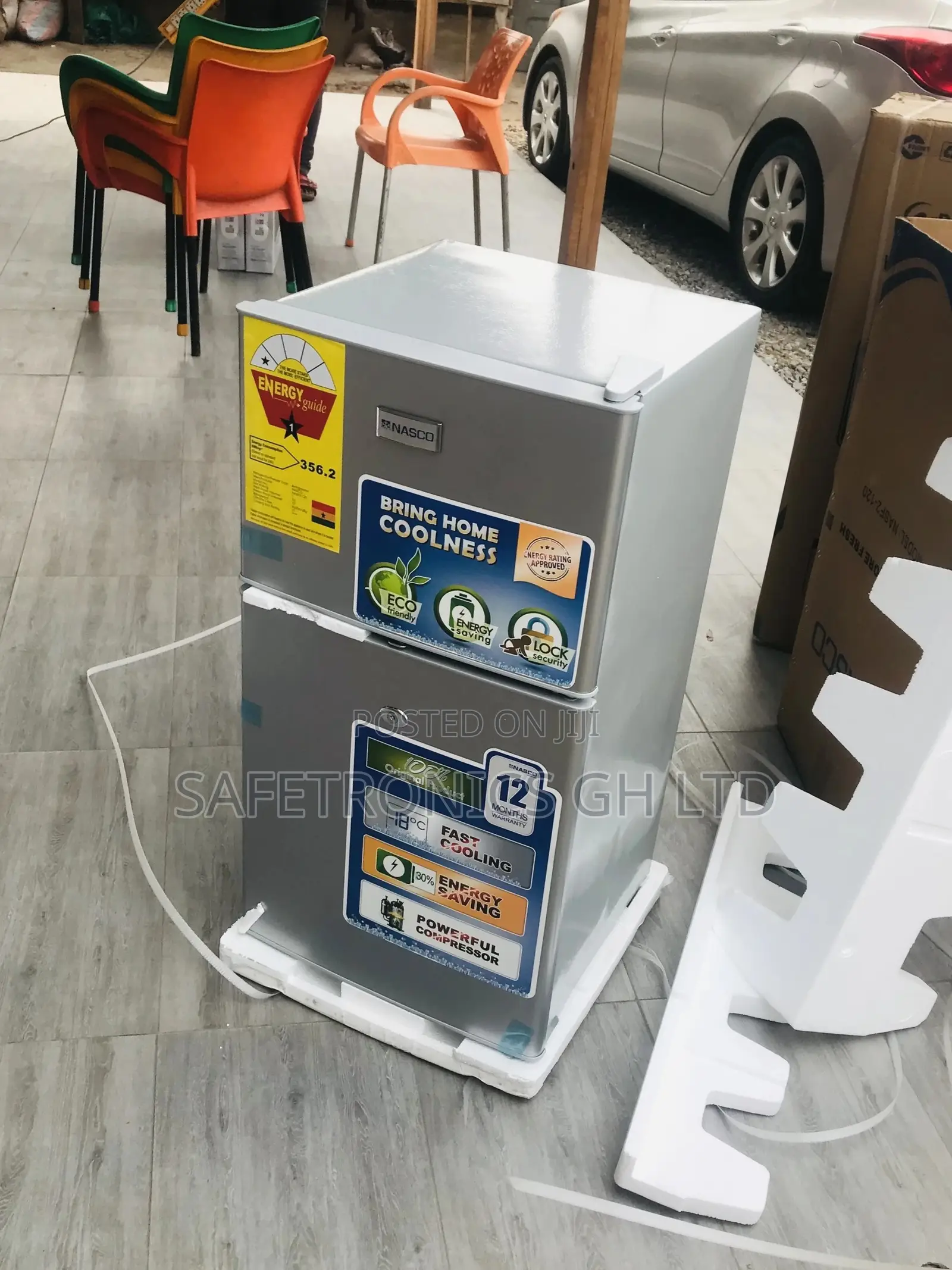 Reliable Nasco Topfreezer Doubledoor Nasf2-120 Fridge