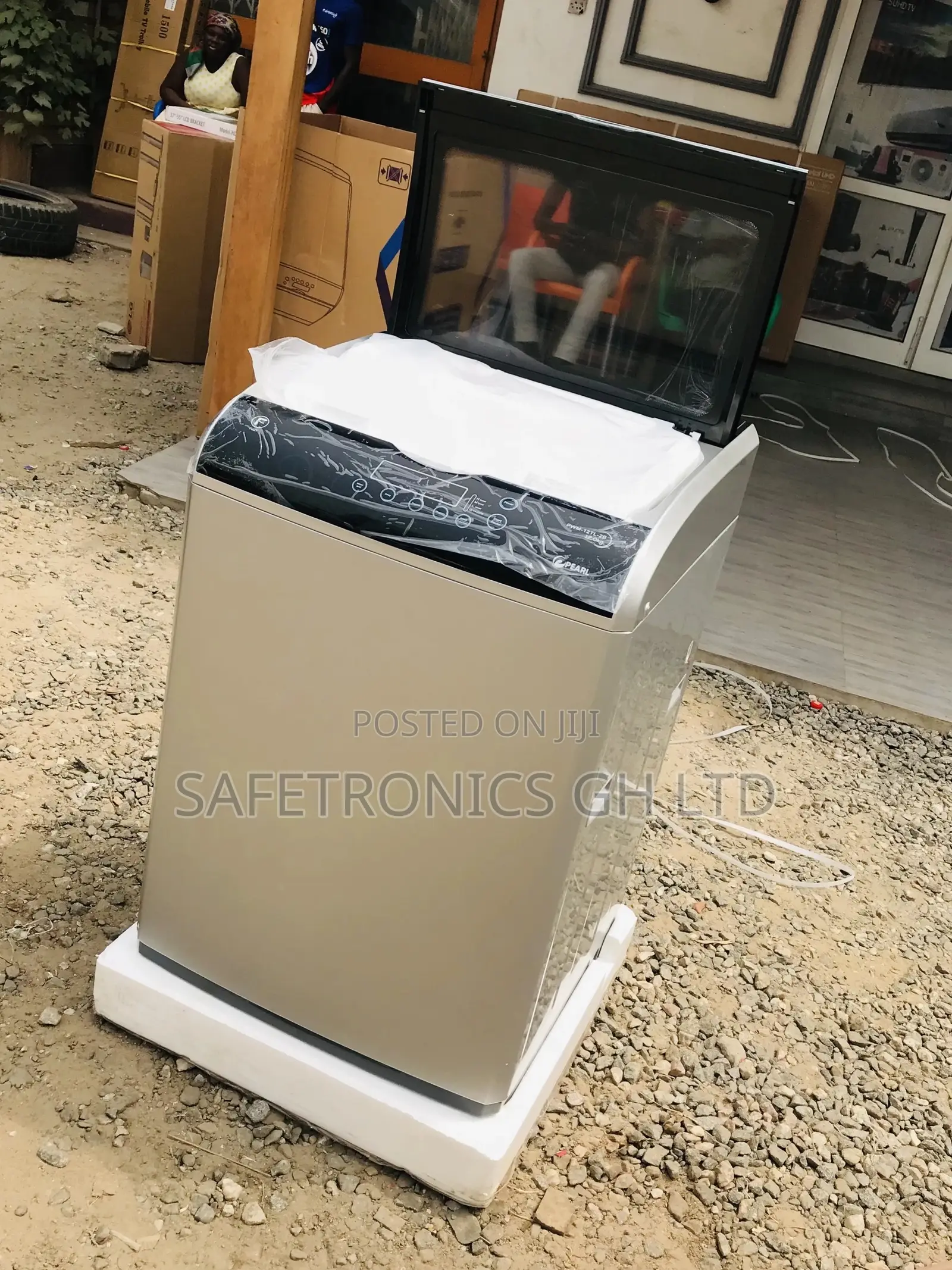 Fullyautomatic Pearl Topload Washingmachine 12kg PWM-12tl-2b