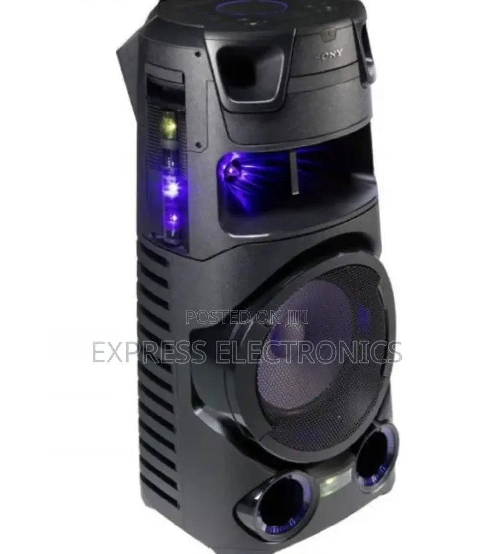 Text Us for Your MHC-V73D Speaker Sony Black Single Bar