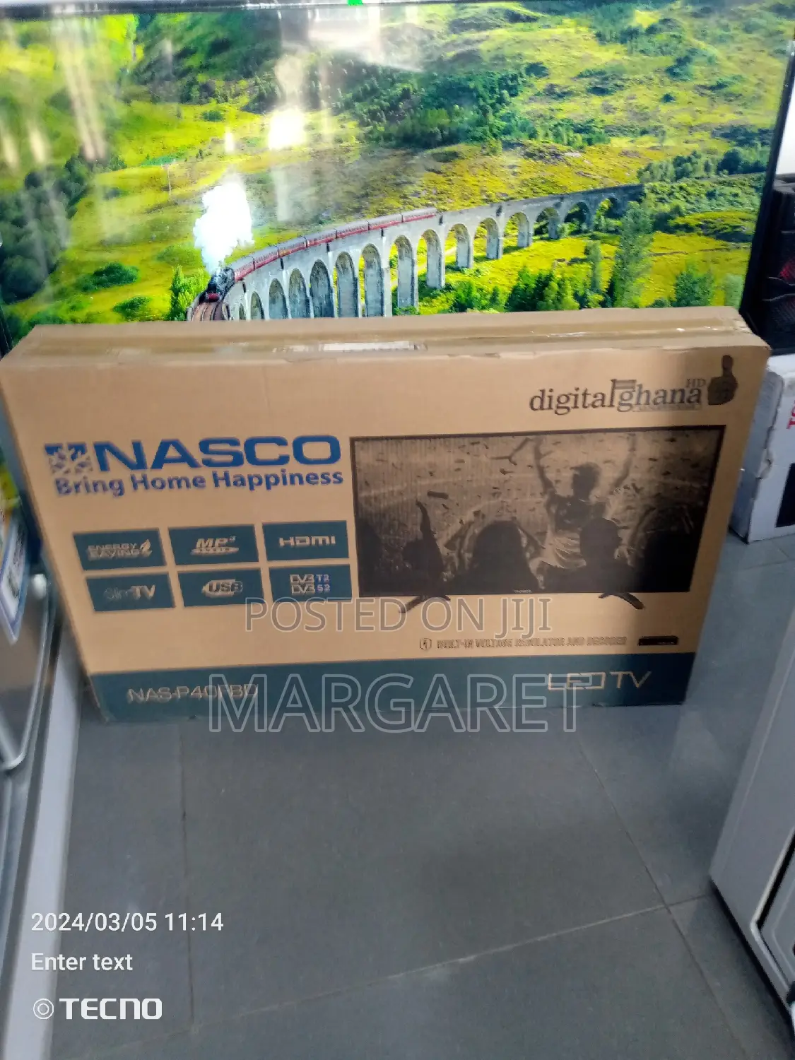 Nasco 40 Inches Digital Satellite