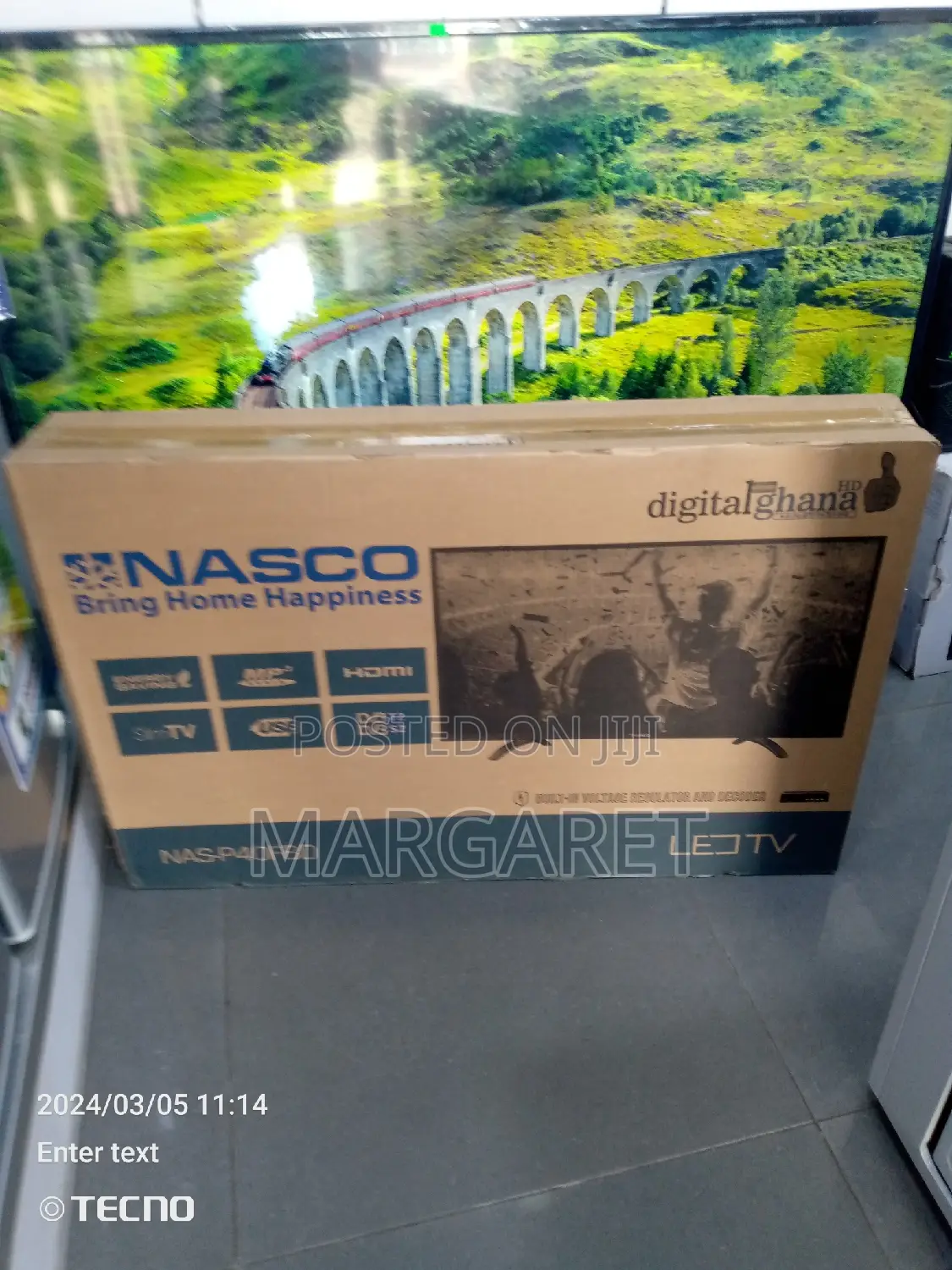 Nasco 40 Inches Digital Satellite