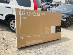 Fabulous Sleek Slim UHD Smart Glossy Lg 75”UQ80