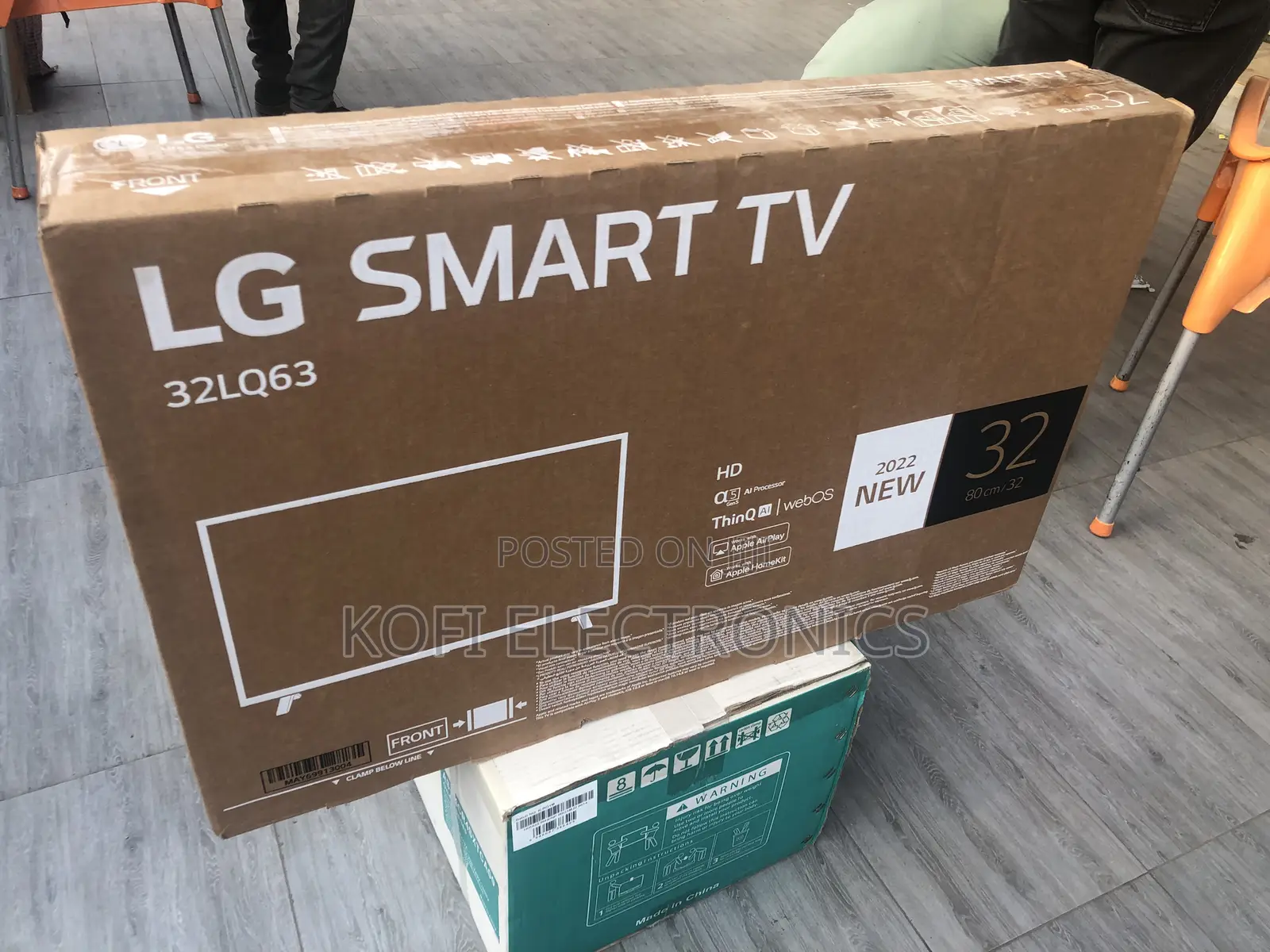 Lg 32lq63 - 32" Smart Led Tv - Inbuilt Wi-Fi - Black