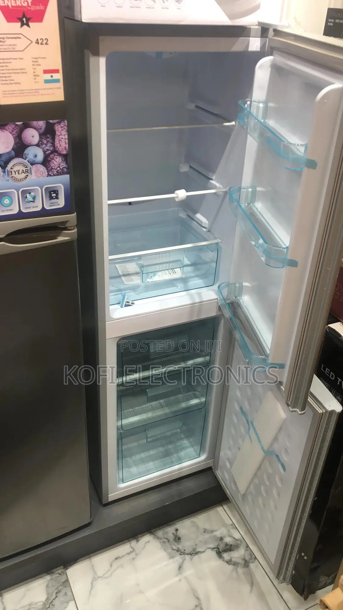 Nasco (Storage Capacity)147l Bottom Mount Freezer Fridge