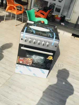 New Line 4 Gas Cooker Oven With Grill 60x60 Ferre Gray
