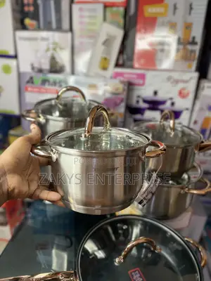 Stainless Steel Cookware 12pcs