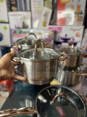 Stainless Steel Cookware 12pcs