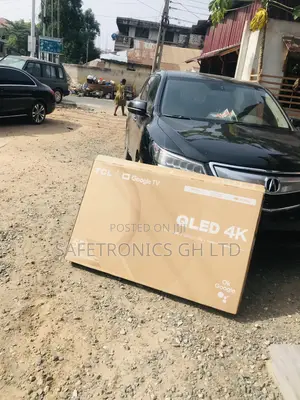 Glossy 55 Inches Black Electric C635 Qled TCL Smart Tv