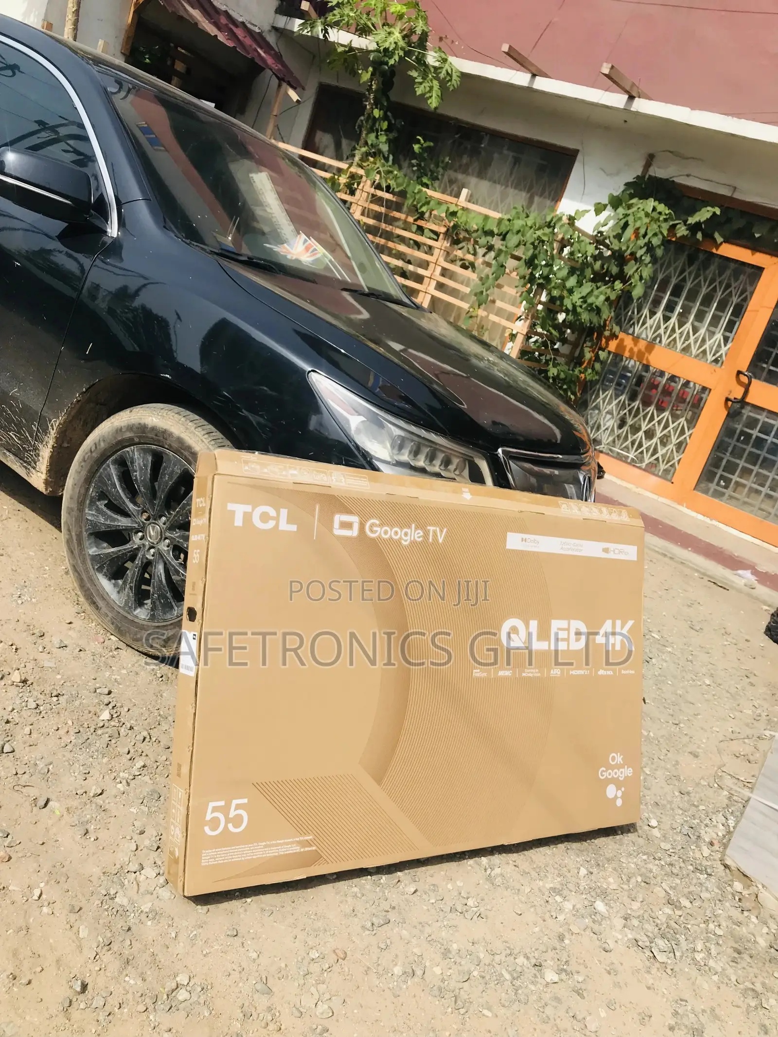 Smart Black Electric 55 Inches Glossy Qled C635 TCL Tv