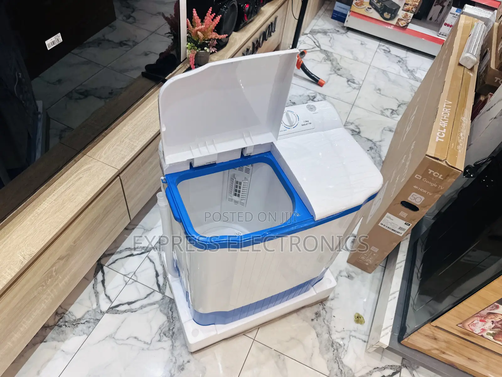 Plastic Spin Tub Washing Machine Nasco 7kg Topload