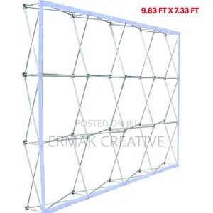 Portable Backdrop With Print ( Collapsible)