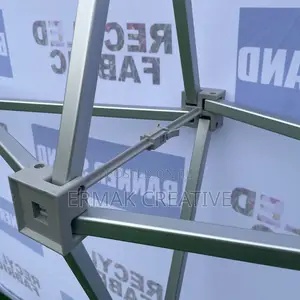 Portable Backdrop With Print ( Collapsible)
