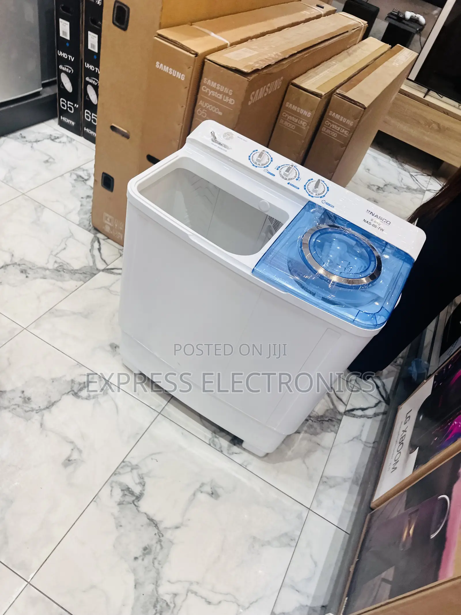 Advanced Sockmatic Washing Machine Nasco 8kg Topload