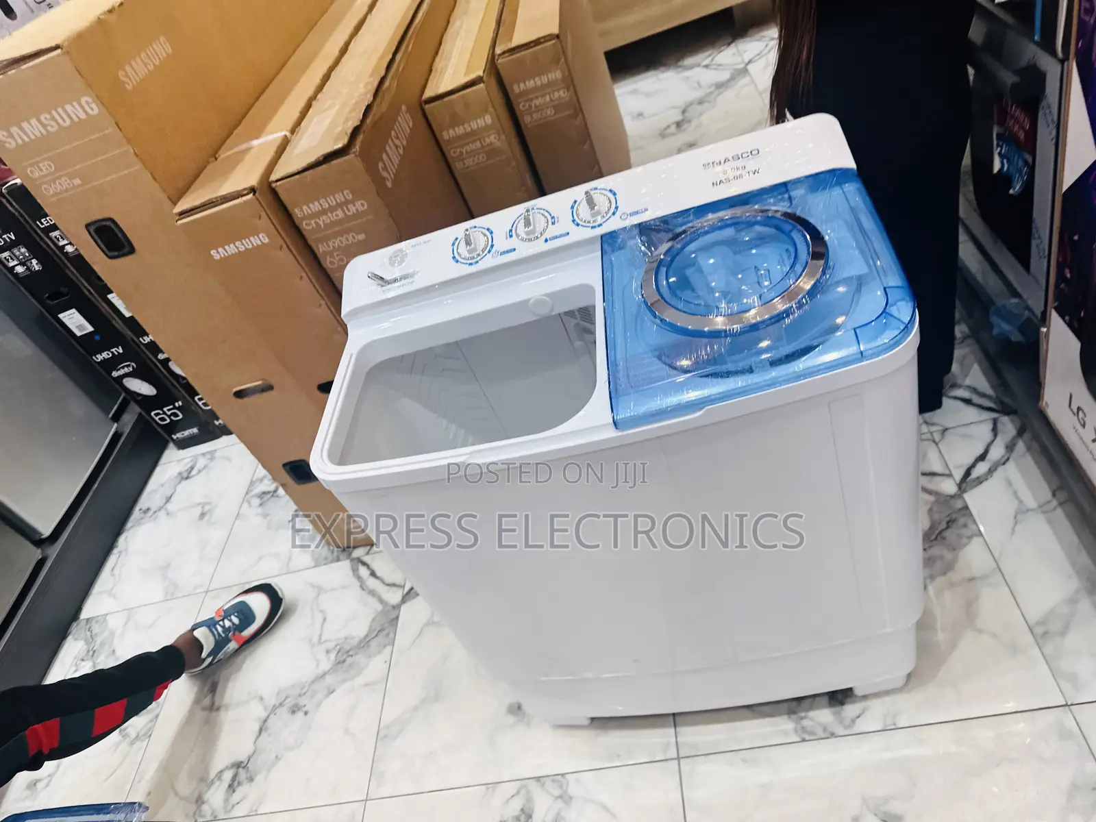 Convenient Drain Pump Washing 8kg Nasco