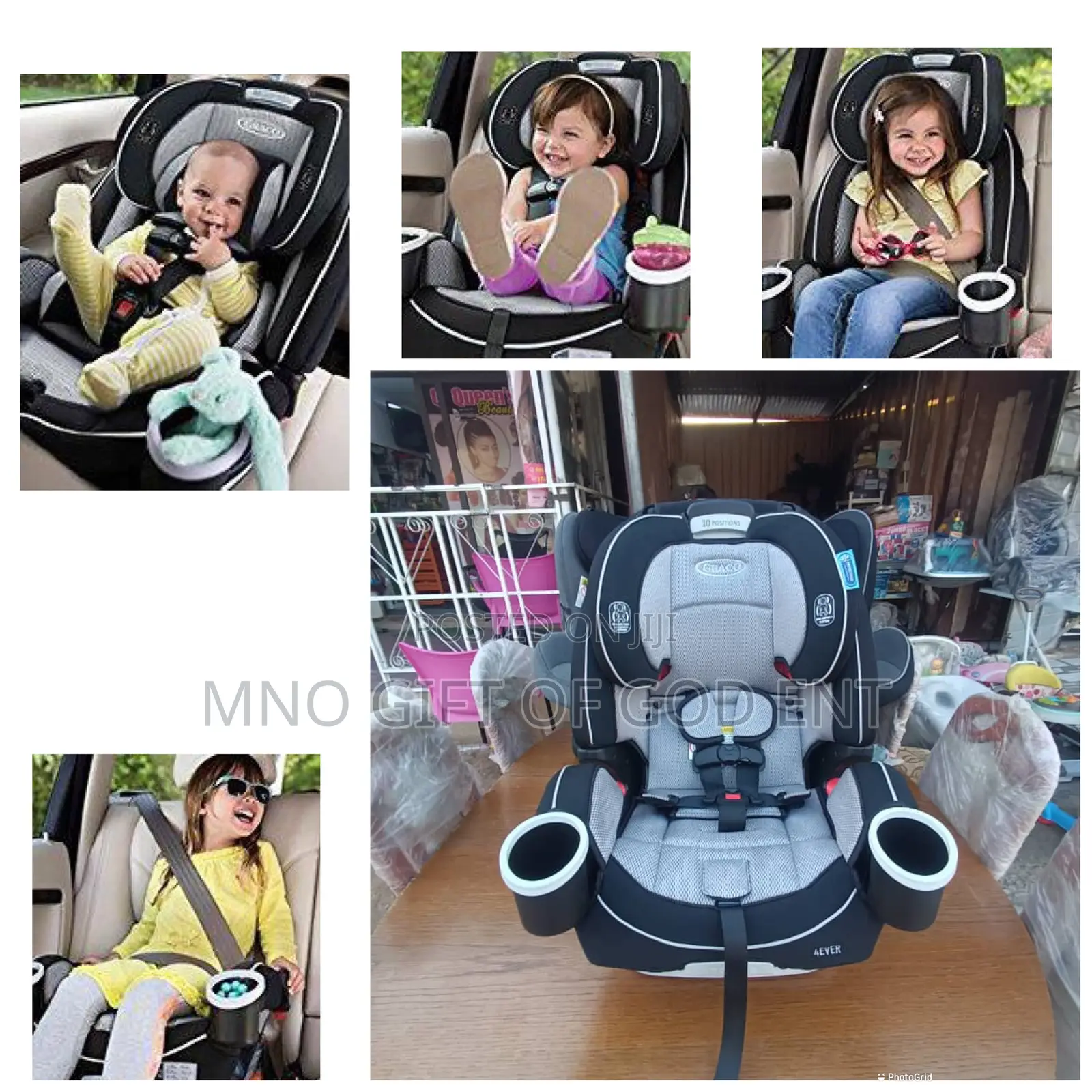 Graco All in One Car Seat, 4ever 4in1 From Infant to Toddler