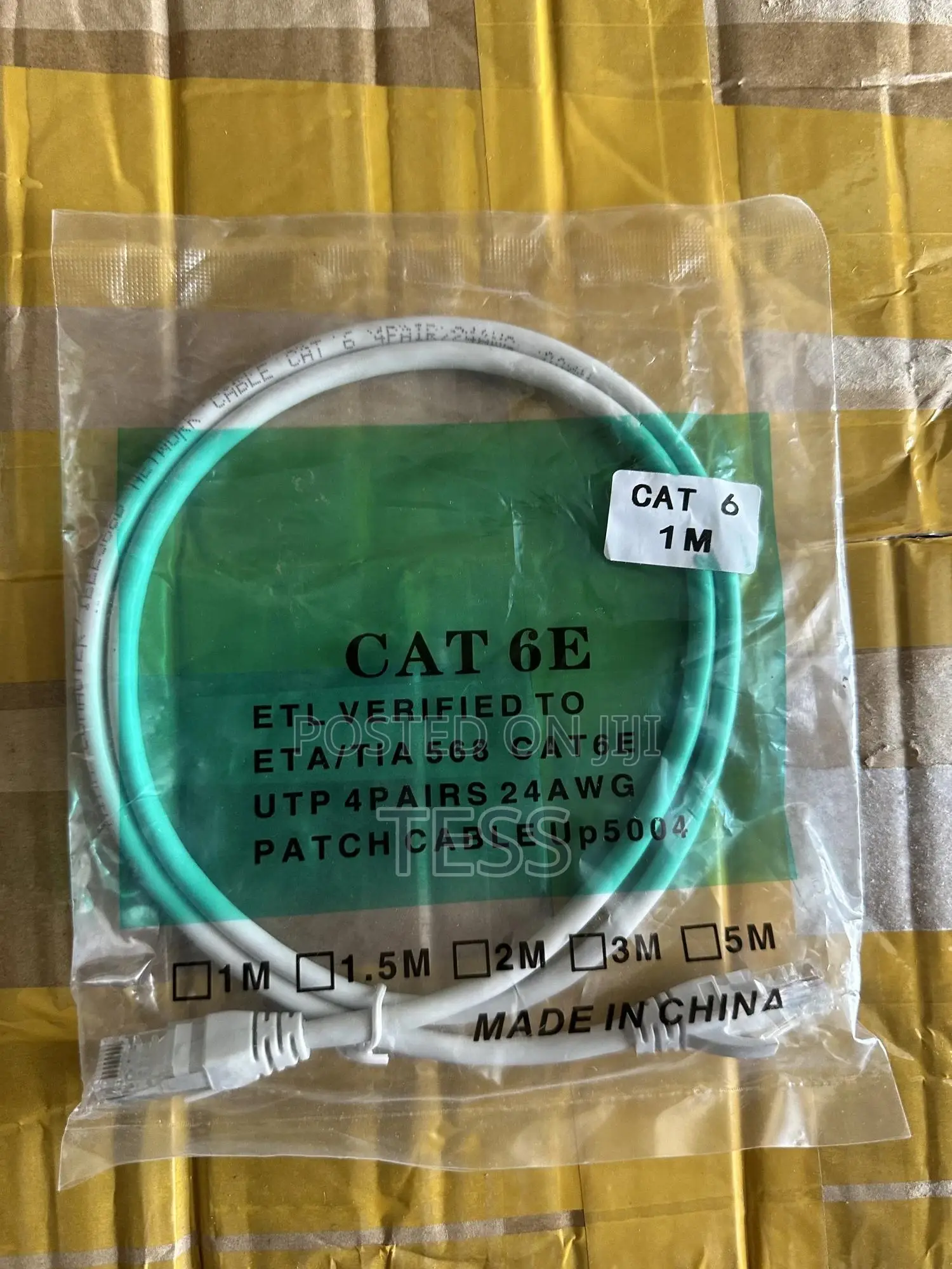 Patch Cord 1M Cable Cat6