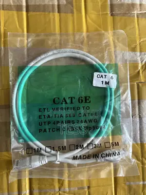 Patch Cord 1M Cable Cat6