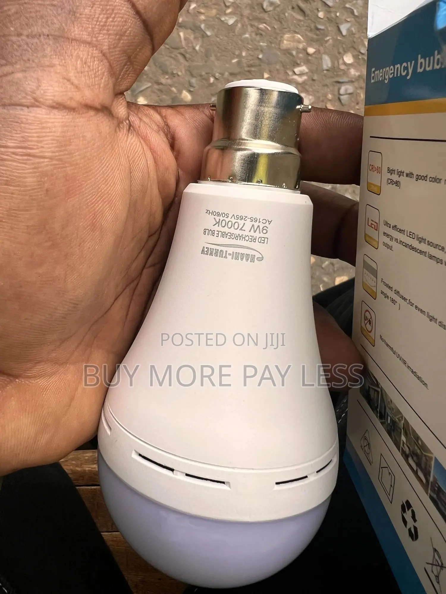 20 Watts Led Chargeable Bulb