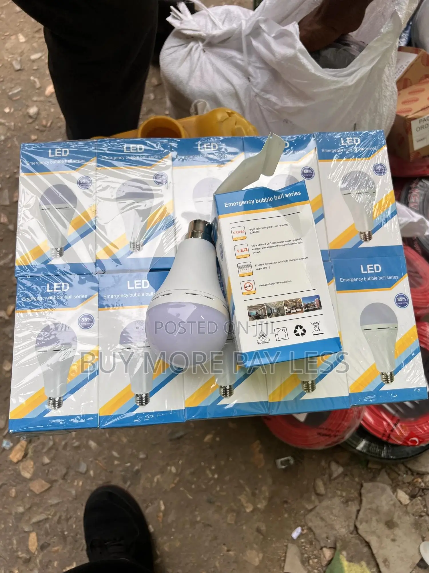 20 Watts Led Chargeable Bulb