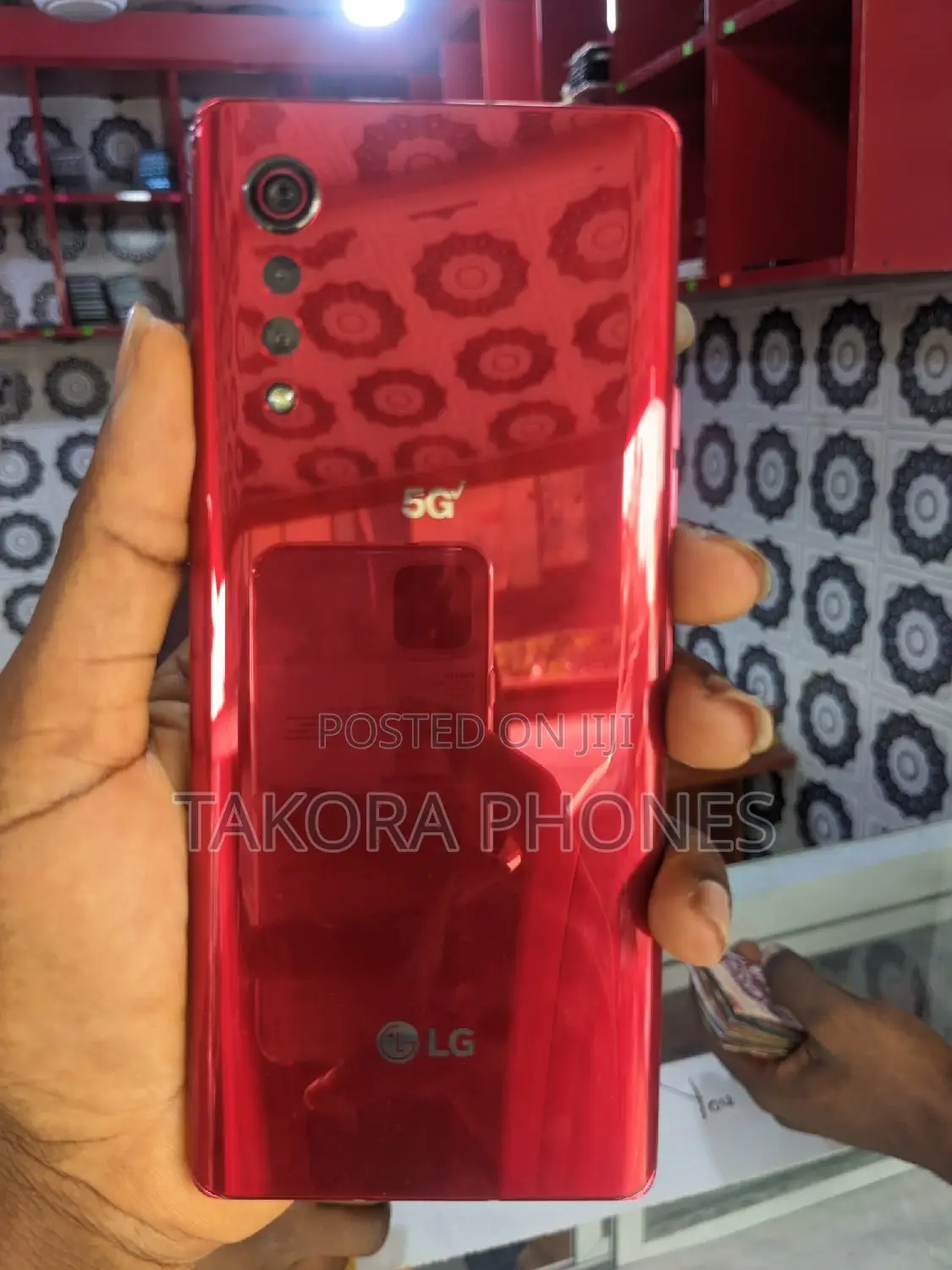 LG Velvet 128 GB Red