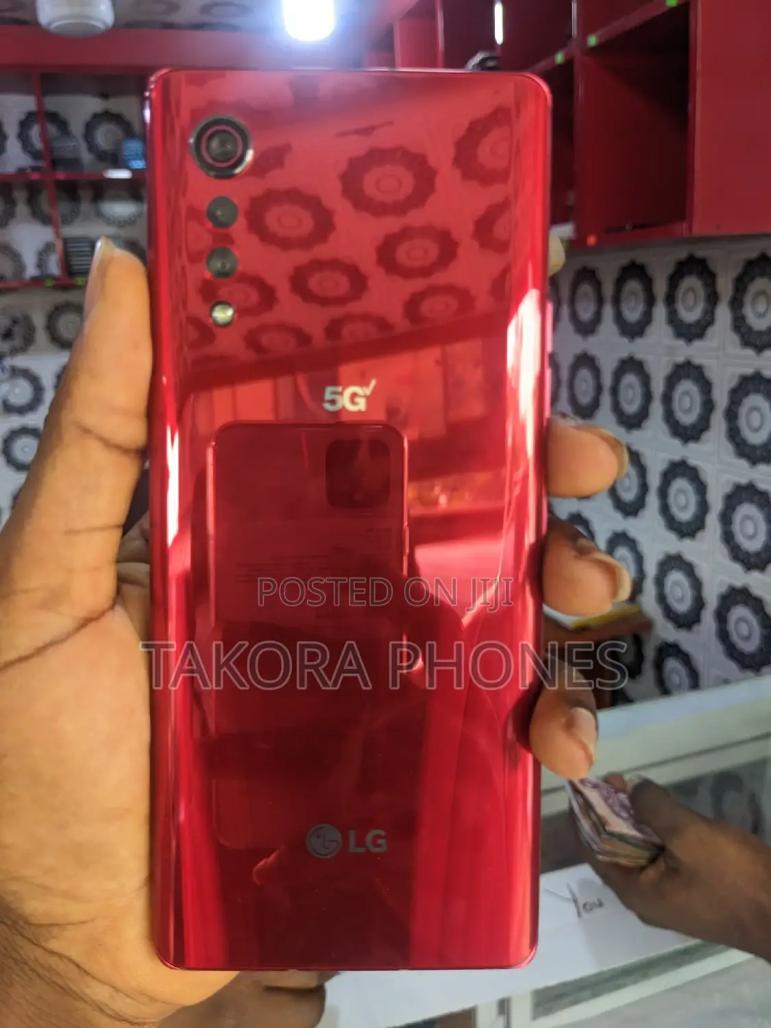 LG Velvet 128 GB Red