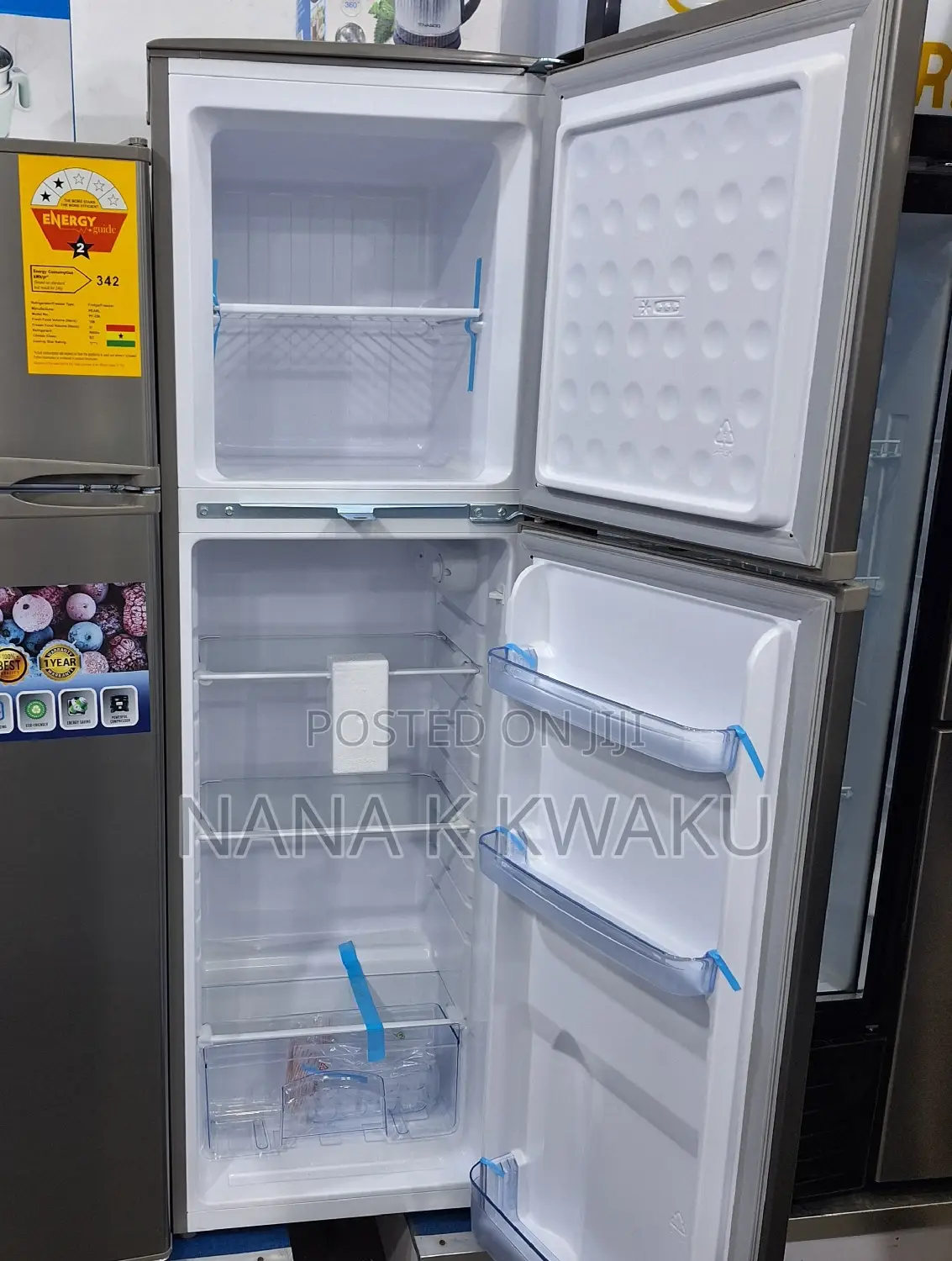 Top Freezer Pearl_pf270ix Double Door Fridge