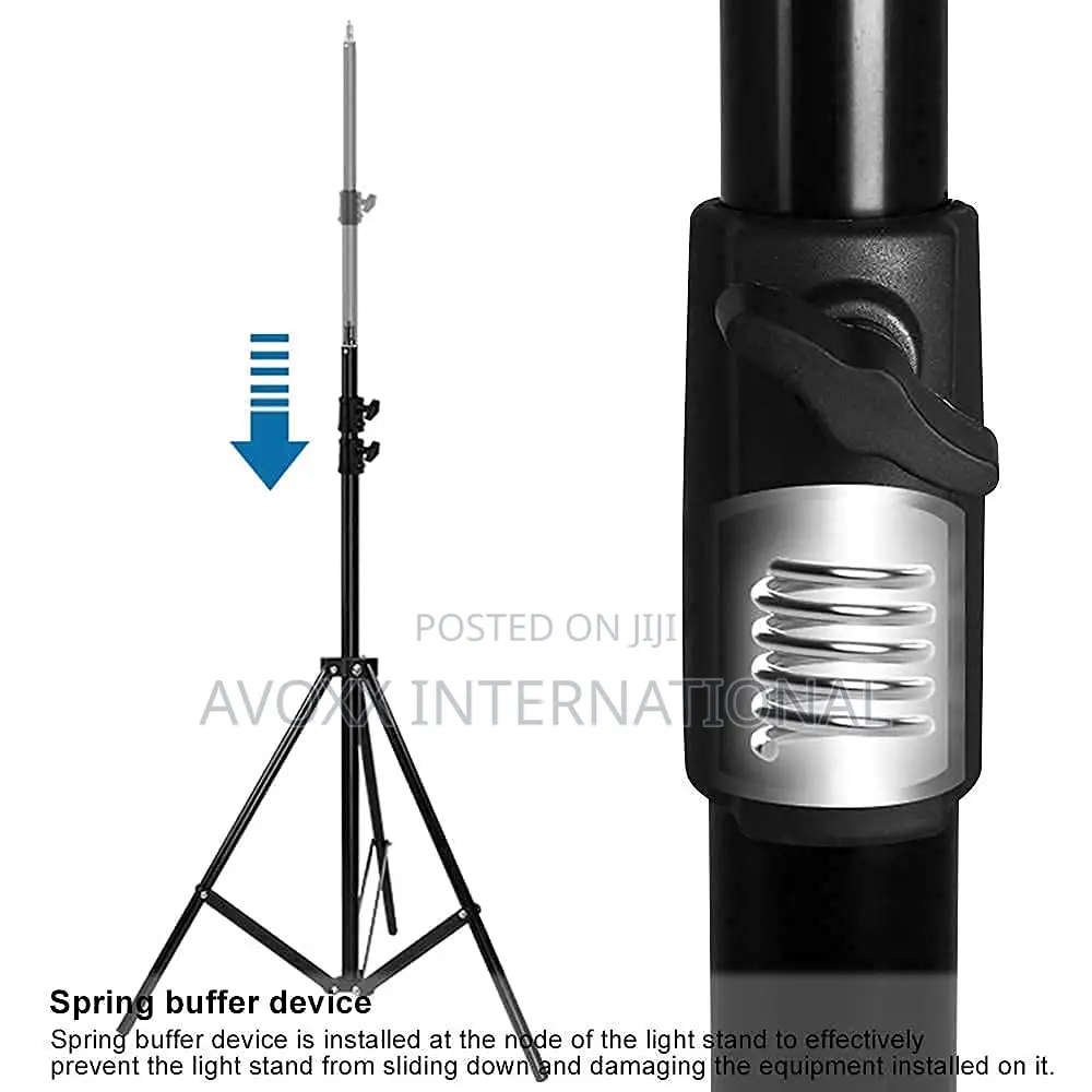ITOTIN Heavy Duty Light Stand 9.5 Feet/2.8 Meters Adjustable