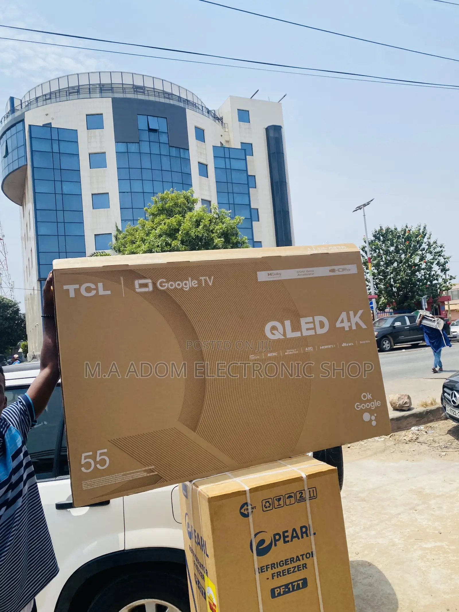 Newly in Stock TCL 55c645 55 Inch Ultra HD Smart Qled Tv.