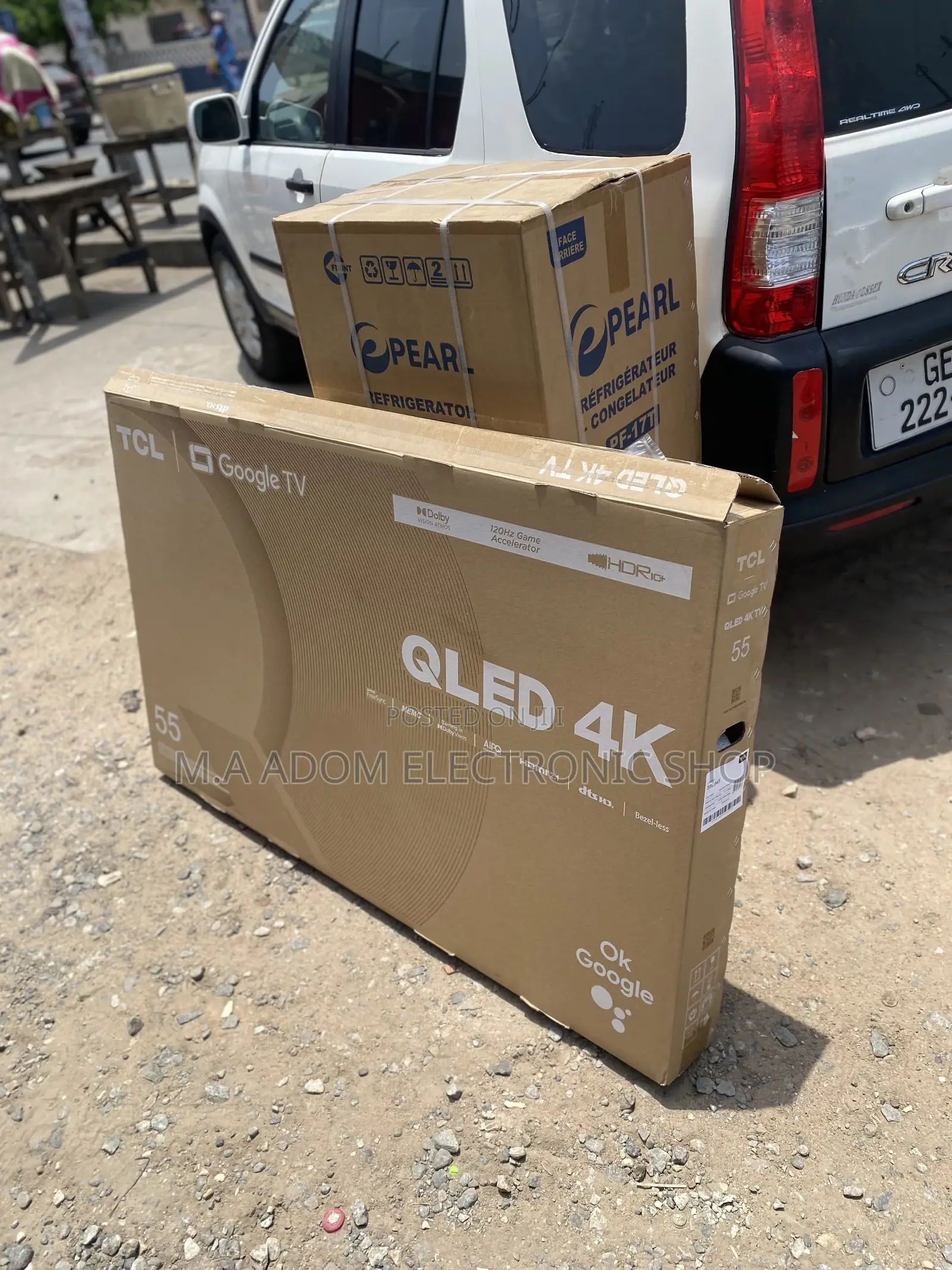 Fresh in Box TCL 55c645 55 Inch Ultra HD Smart Tv.