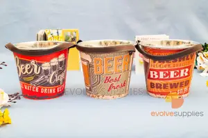 8 Litres Tin Ice Buckets