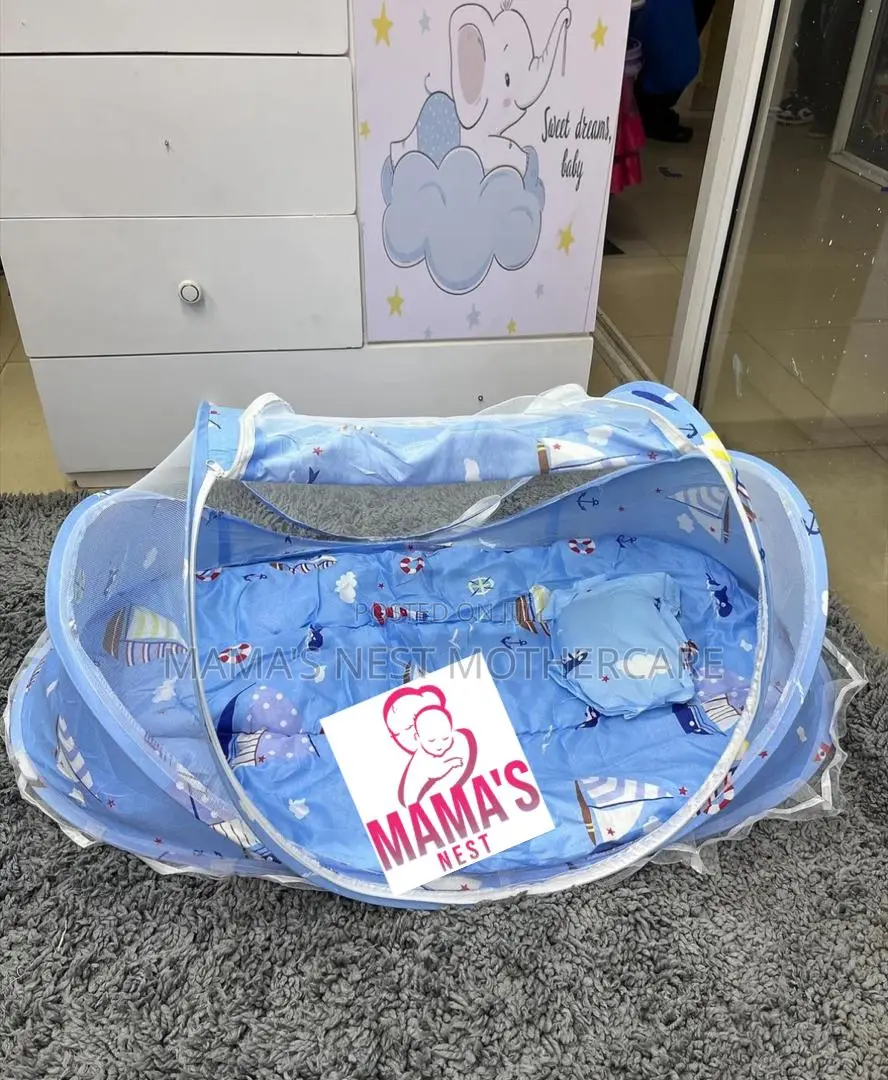 Baby Foam Comfy Bed With Net