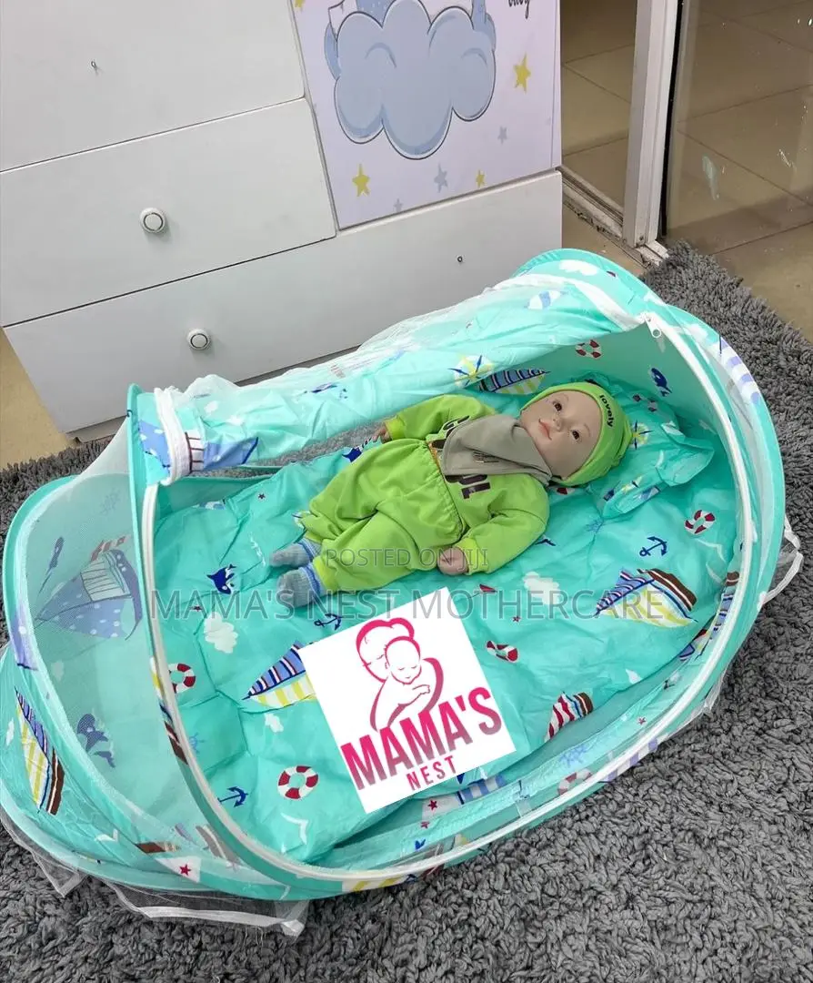 Baby Foam Comfy Bed With Net