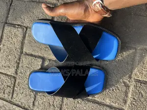 Blue and Black Combo Slippers